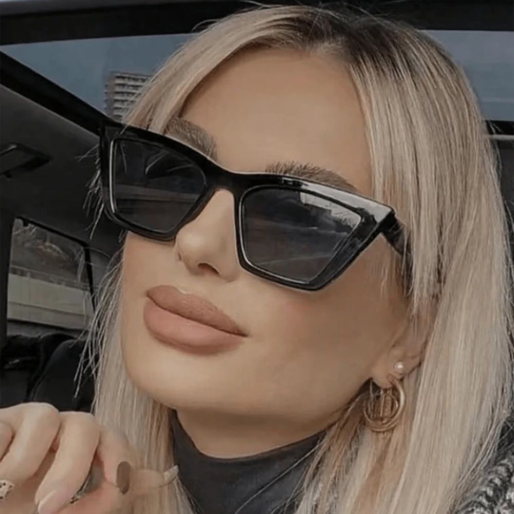 3for$20 1pc Square-Framed Streetwear Fashion Glasses For Women